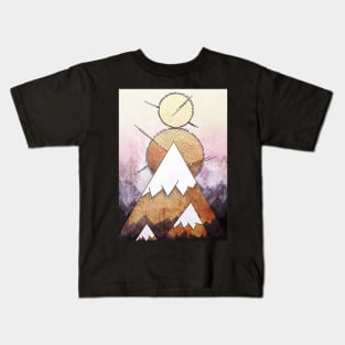 Metal Mountains Kids T-Shirt